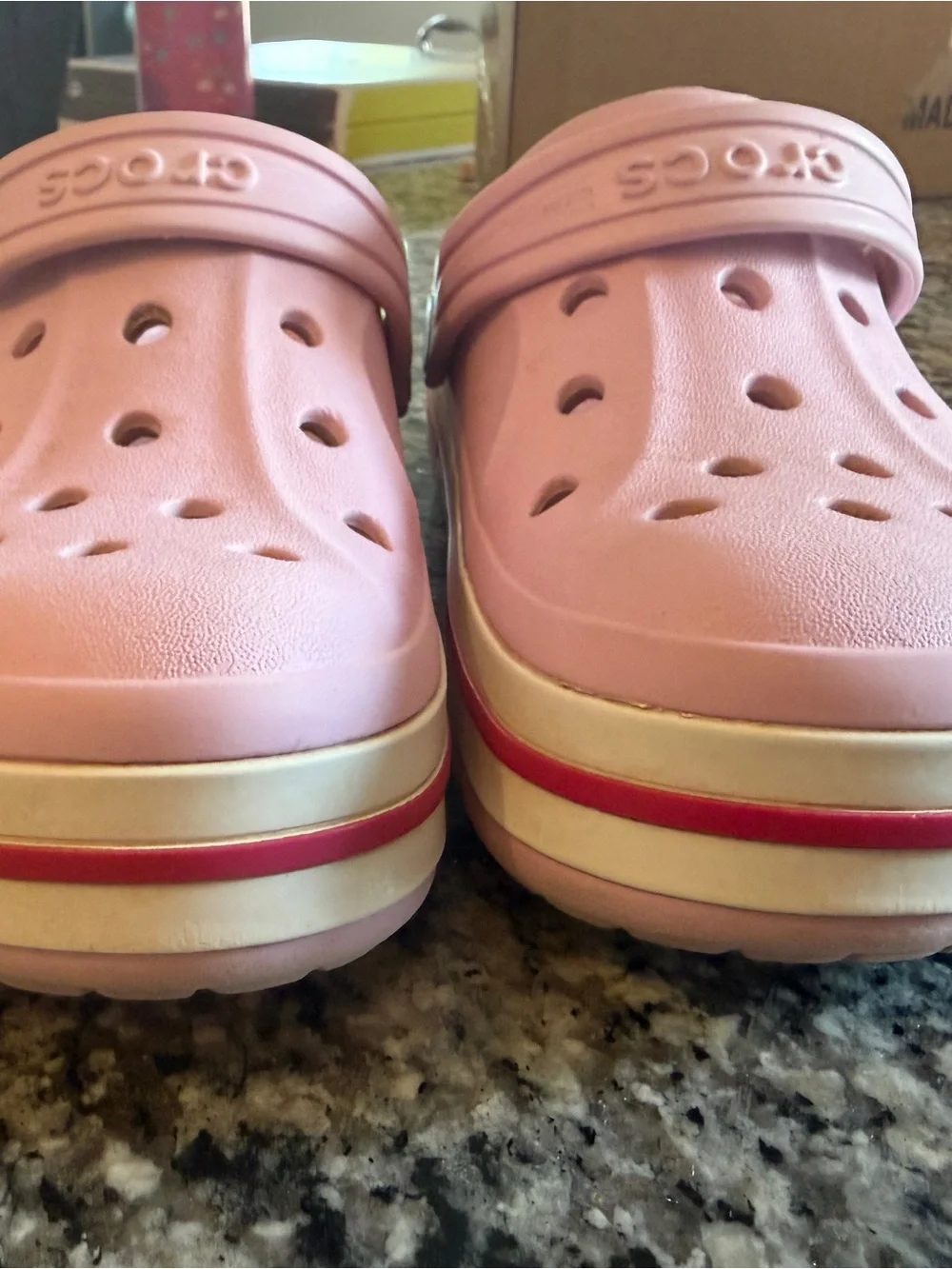 Crocs Bayaband Clogs Ballerina Pink Size J3